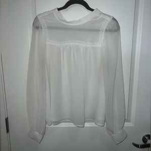 Gap white blouse